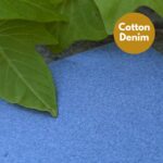 Recycled cotton and denim paper for eco-friendly conference, meeting and event name tags and badges