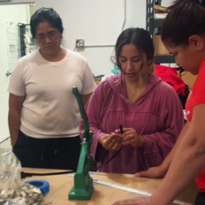 Irma Lanyard Making 2